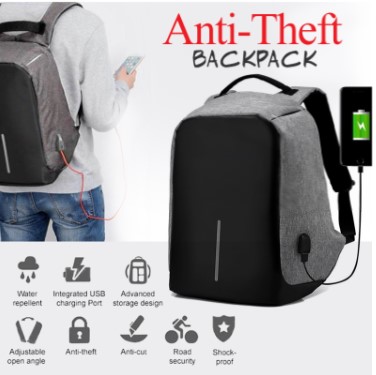 Anti-Theft Backpack 18 Inch