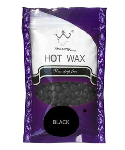 Konsung Beauty Hot Wax For Hair Removal – Black