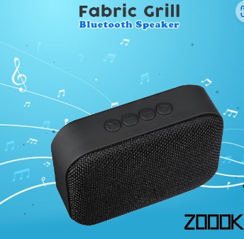 Zoook – Fabric Grill Bluetooth Speaker